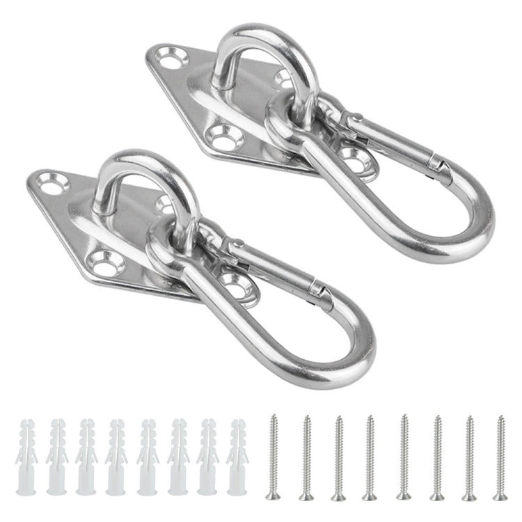 Gancho de Teto para Saco de Areia Suporte para Baloiço de Alta Resistência, 2 PCS Aço Inoxidável 304 5mm, 2 PCS Aço Inoxidável 316 5mm, 2 PCS Aço Inoxidável 304 6mm, 2 PCS Aço Inoxidável 316 6mm, 2 PCS Aço Inoxidável 304 8mm, 2 PCS Aço Inoxidável 316 8mm