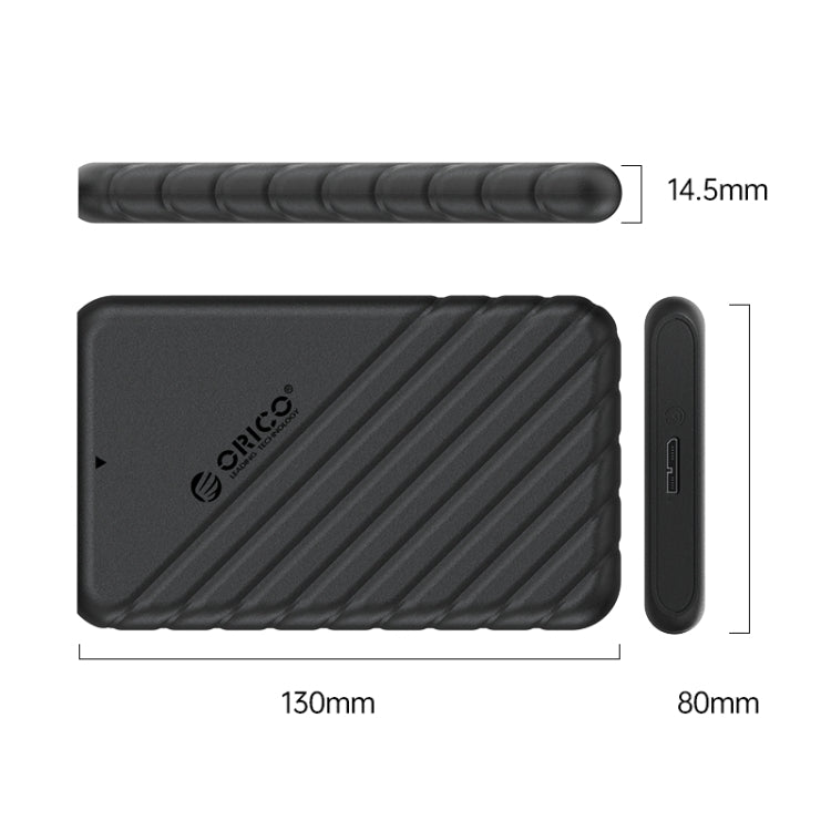 Caixa Externa para Disco Rígido de 2.5 polegadas ORICO 25PW1-U3, 25PW1-U3, 25PW1-C3, 25PW1C-C3