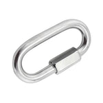 Anilha de Ligação Rápida para Passadiço em Aço Inoxidável 304, 5 PCS 3.5mm, 5 PCS 4mm, 3 PCS 5mm, 3 PCS 6mm, 2 PCS 7mm, 2 PCS 8mm, 9mm, 10mm