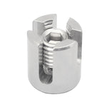 Clipe Cruzado para Cabo de Aço de Jardim em Aço Inoxidável 316, M8x2, M10x3, M12x4, M12x5, M12x6, M16x8