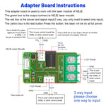 Kits de Módulo de Gravação a Laser NEJE A40640 40W 450nm, A40640