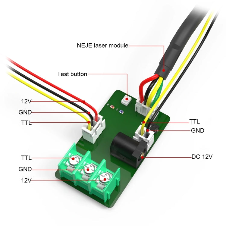 Kits de Módulo de Gravação a Laser NEJE A40640 40W 450nm, A40640