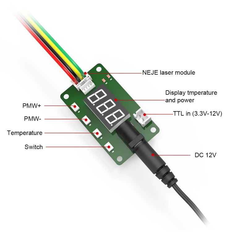 Kits de Módulo de Gravação a Laser NEJE A40640 40W 450nm, A40640