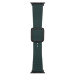Correia de Relógio em Silicone com Fivela Quadrada Preta para Apple Watch Series, 7 45mm / 6&SE&5&4 44mm / 3&2&1 42mm, 7 41mm / 6&SE&5&4 40mm / 3&2&1 38mm