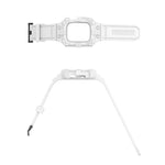 Correia de Silicone Integrada para Apple Watch Series, 7 45mm / 6&SE&5&4 44mm / 3&2&1 42mm, 7 41mm / 6&SE&5&4 40mm / 3&2&1 38mm
