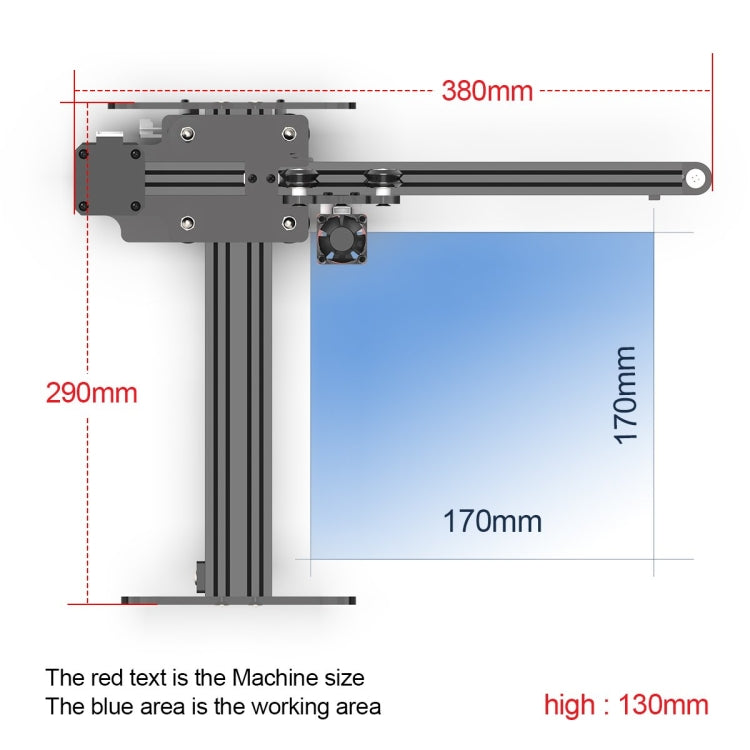 Gravador a Laser NEJE MASTER 3 com Módulo Laser N30820, MASTER 3 com N30820 (Plugue UE), MASTER 3 com N30820 (Plugue EUA)