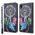 3D Painted Leather Phone Case, For iPhone SE 2022 / SE 2020 / 8 / 7, For iPhone XR, For iPhone 8 Plus / 7 Plus