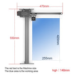 Gravador a Laser NEJE MASTER 3 Plus com Módulo Laser N40630, MASTER 3 Plus com N40630 (Plugue UE), MASTER 3 Plus com N40630 (Plugue EUA)