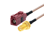 Extensão de Antena de 20cm Cabo Coaxial RG316
