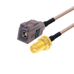 Extensão de Antena de 20cm Cabo Coaxial RG316