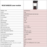 Kits de Módulo de Gravação a Laser NEJE N40630 7,5W 450nm, N40630