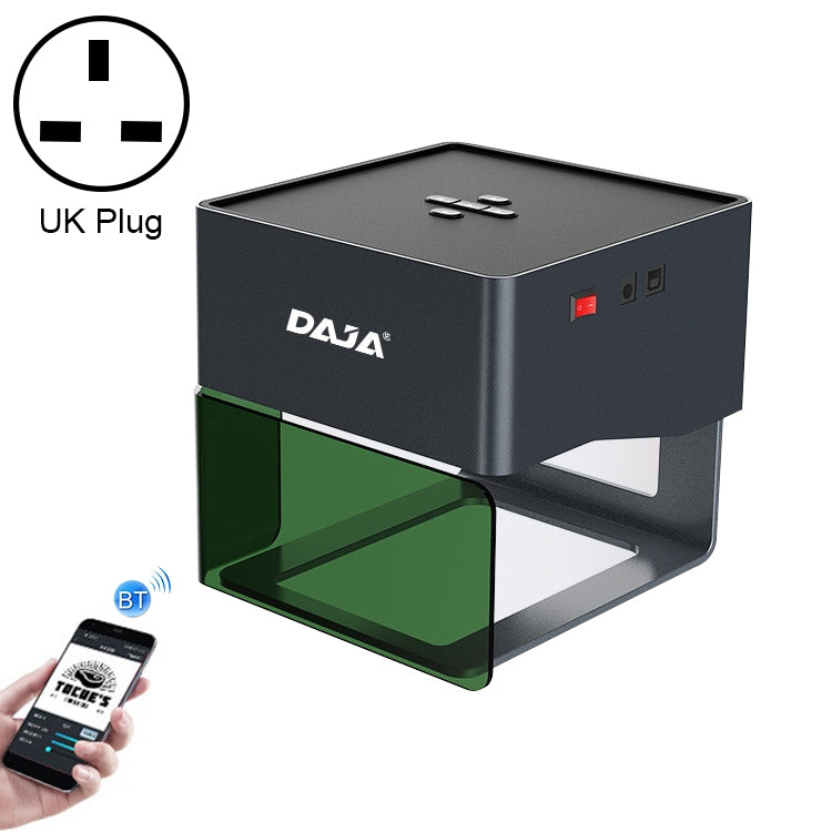 Máquina de Gravação CNC Laser DIY Mini DAJA DJ6, DJ6 Mini Laser Plugue UE, DJ6 Mini Laser Plugue EUA, DJ6 Mini Laser Plugue Reino Unido