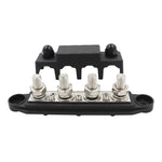 RV Ship High Current Power Distribution Terminal Block with Cover, Black M8 Stud, Red M8 Stud, Black M10 Stud, Red M10 Stud, 1 Pair Black & Red M8 Stud, 1 Pair Black & Red M10 Stud