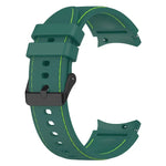 Pulseira de Silicone com Textura de Pele, Para Samsung Galaxy Watch5 / Watch5 Pro / Watch4