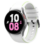 Pulseira de Silicone com Textura de Pele, Para Samsung Galaxy Watch5 / Watch5 Pro / Watch4