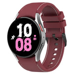 Pulseira de Silicone com Textura de Pele, Para Samsung Galaxy Watch5 / Watch5 Pro / Watch4
