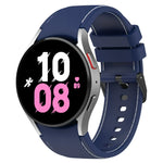 Pulseira de Silicone com Textura de Pele, Para Samsung Galaxy Watch5 / Watch5 Pro / Watch4