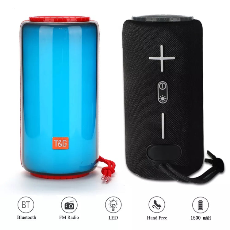 T&G TG639 Altifalante Bluetooth Sem Fios TWS Portátil com Luz LED 10W
