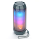 T&G TG643 Subwoofer Bluetooth Sem Fios Resistente à Água com Luz LED Portátil