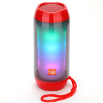 T&G TG643 Subwoofer Bluetooth Sem Fios Resistente à Água com Luz LED Portátil