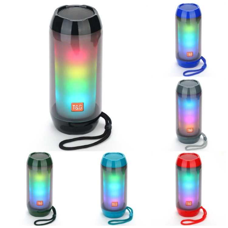 T&G TG643 Subwoofer Bluetooth Sem Fios Resistente à Água com Luz LED Portátil