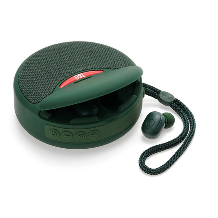 T&G TG808 Altifalante Bluetooth Sem Fios Mini 2 em 1, Auscultadores Sem Fios