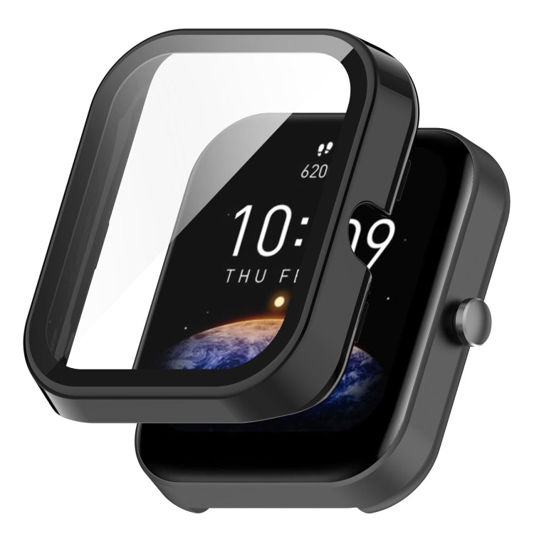 PC+ Toughened Film Fully Enclosed Protective Watch Case, For Amazfit Bip3 / Bip3 Pro, For Amazfit GTS4 Mini