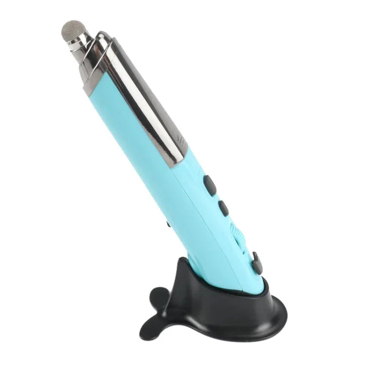 Caneta multifuncional sem fios Bluetooth PR-08, rato caneta capacitivo, 4 teclas (Branco), 4 teclas (Azul), 4 teclas (Cinza), 4 teclas (Vermelho), 4 teclas (Preto)