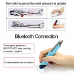 Caneta multifuncional sem fios Bluetooth PR-08, rato caneta capacitivo, 4 teclas (Branco), 4 teclas (Azul), 4 teclas (Cinza), 4 teclas (Vermelho), 4 teclas (Preto)