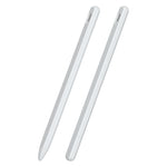 Estojo riscado 3 em 1 em silicone líquido com duas tampas para ponta, para Apple Pencil 1, para Apple Pencil 2