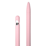 Estojo riscado 3 em 1 em silicone líquido com duas tampas para ponta, para Apple Pencil 1, para Apple Pencil 2