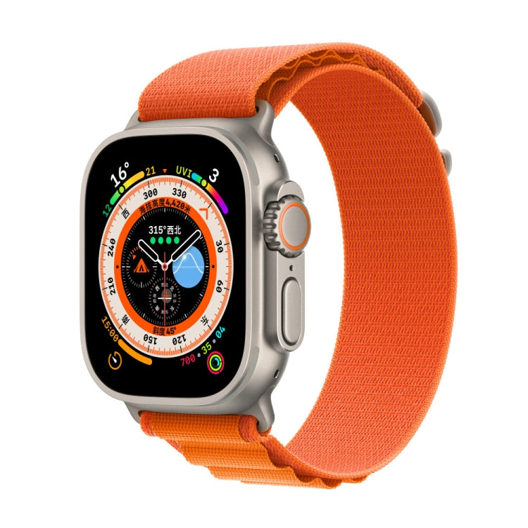 Nylon Loop Watch Band, For Apple Watch 46mm / 49mm / 45mm / 44mm