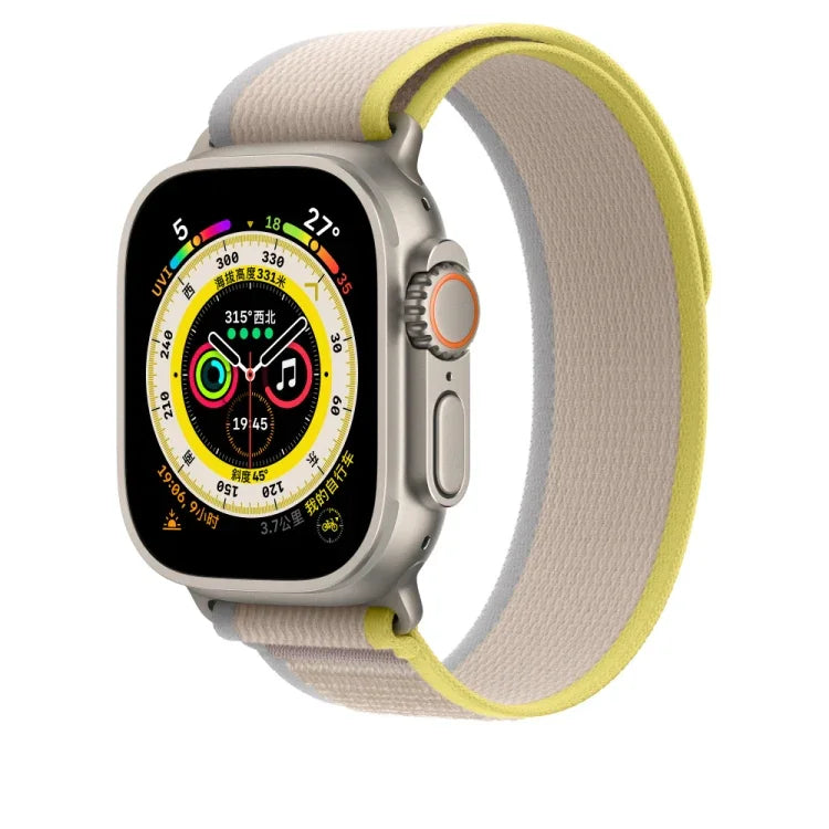 Correia de Nylon para Apple Watch Series 8&7 41mm / SE 2&6&SE&5&4 40mm, Para Apple Watch 42mm / 41mm / 40mm / 38mm