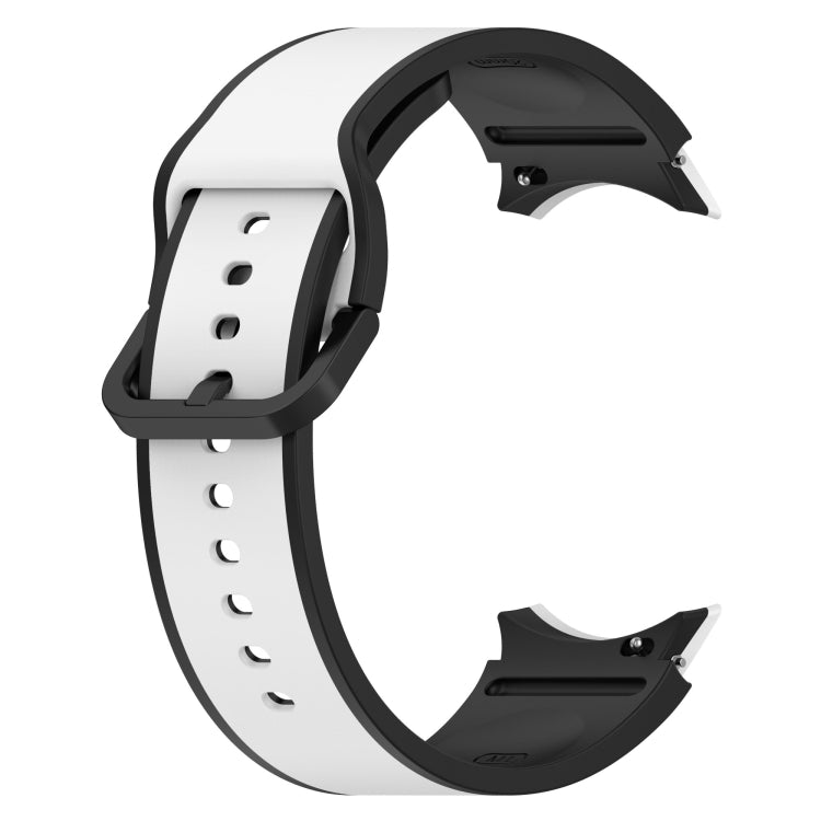 Correia de Relógio em Silicone Bicolor, Para Samsung Galaxy Watch4 Classic 46mm / Watch4 44mm, Para Samsung Galaxy Watch4 Classic 42mm / Watch4 40mm, Para Samsung Galaxy Watch5 Pro / Watch5