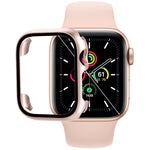 Capa para Relógio em PC com Filme de Vidro Temperado, Para Apple Watch Série SE 3&SE 2&6&SE&5&4 44mm, Para Apple Watch Série SE 3&SE 2&6&SE&5&4 40mm