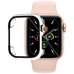 Capa para Relógio em PC com Filme de Vidro Temperado, Para Apple Watch Série SE 3&SE 2&6&SE&5&4 44mm, Para Apple Watch Série SE 3&SE 2&6&SE&5&4 40mm