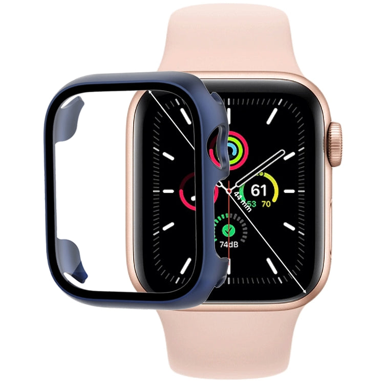 Capa para Relógio em PC com Filme de Vidro Temperado, Para Apple Watch Série SE 3&SE 2&6&SE&5&4 44mm, Para Apple Watch Série SE 3&SE 2&6&SE&5&4 40mm