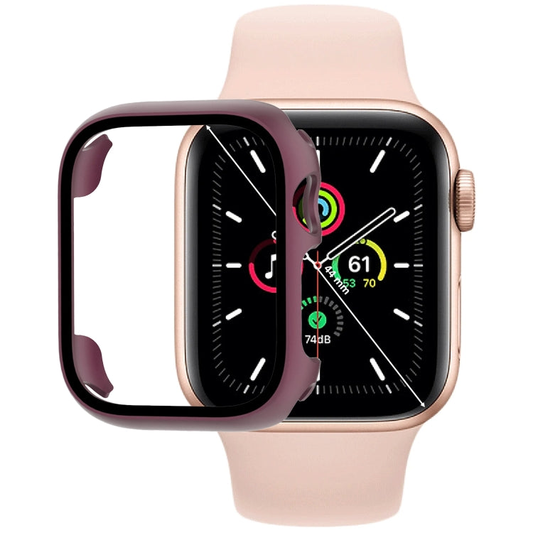 Capa para Relógio em PC com Filme de Vidro Temperado, Para Apple Watch Série SE 3&SE 2&6&SE&5&4 44mm, Para Apple Watch Série SE 3&SE 2&6&SE&5&4 40mm
