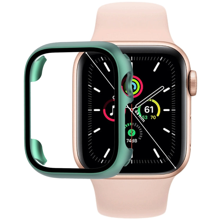 Capa para Relógio em PC com Filme de Vidro Temperado, Para Apple Watch Série SE 3&SE 2&6&SE&5&4 44mm, Para Apple Watch Série SE 3&SE 2&6&SE&5&4 40mm