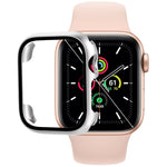 Capa para Relógio em PC com Filme de Vidro Temperado, Para Apple Watch Série SE 3&SE 2&6&SE&5&4 44mm, Para Apple Watch Série SE 3&SE 2&6&SE&5&4 40mm