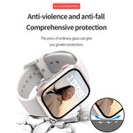 Capa para Relógio em PC com Filme de Vidro Temperado, Para Apple Watch Série SE 3&SE 2&6&SE&5&4 44mm, Para Apple Watch Série SE 3&SE 2&6&SE&5&4 40mm