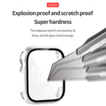 Capa para Relógio em PC com Filme de Vidro Temperado, Para Apple Watch Série SE 3&SE 2&6&SE&5&4 44mm, Para Apple Watch Série SE 3&SE 2&6&SE&5&4 40mm