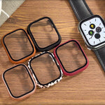 Capa para Relógio em PC com Filme de Vidro Temperado, Para Apple Watch Série SE 3&SE 2&6&SE&5&4 44mm, Para Apple Watch Série SE 3&SE 2&6&SE&5&4 40mm