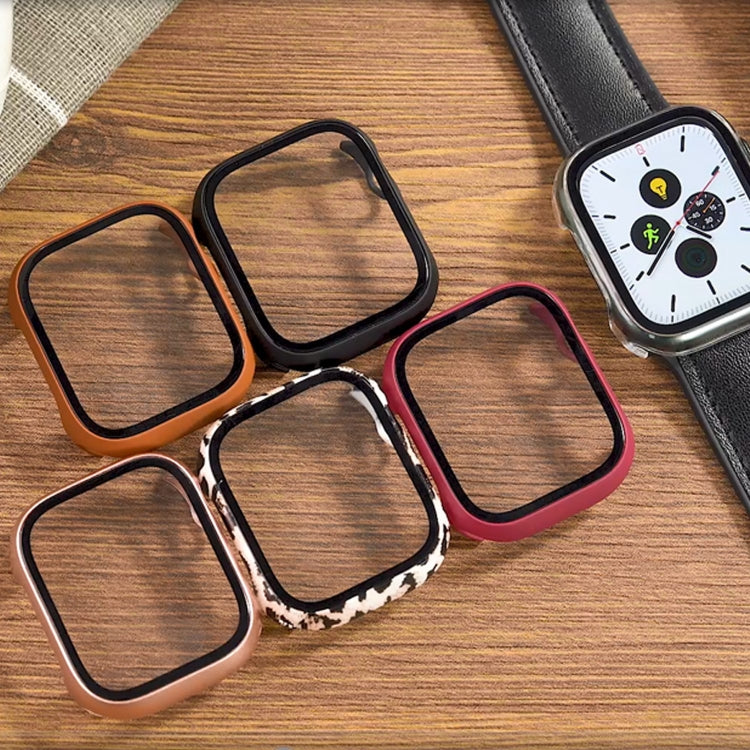 Capa para Relógio em PC com Filme de Vidro Temperado, Para Apple Watch Série SE 3&SE 2&6&SE&5&4 44mm, Para Apple Watch Série SE 3&SE 2&6&SE&5&4 40mm