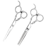 Kit Profissional de Tesouras para Cortar e Afinar Cabelo, Tesouras de Cabeleireiro, 2 Peças, 7 Peças, 12 Peças