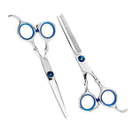 Kit Profissional de Tesouras para Cortar e Afinar Cabelo, Tesouras de Cabeleireiro, 2 Peças, 7 Peças, 12 Peças