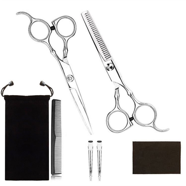 Kit Profissional de Tesouras para Cortar e Afinar Cabelo, Tesouras de Cabeleireiro, 2 Peças, 7 Peças, 12 Peças