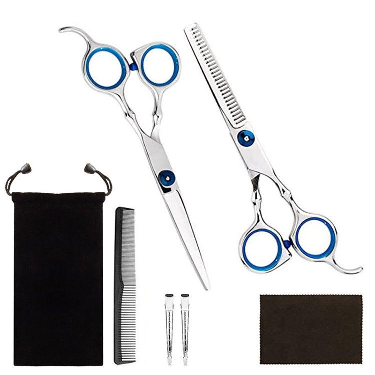 Kit Profissional de Tesouras para Cortar e Afinar Cabelo, Tesouras de Cabeleireiro, 2 Peças, 7 Peças, 12 Peças