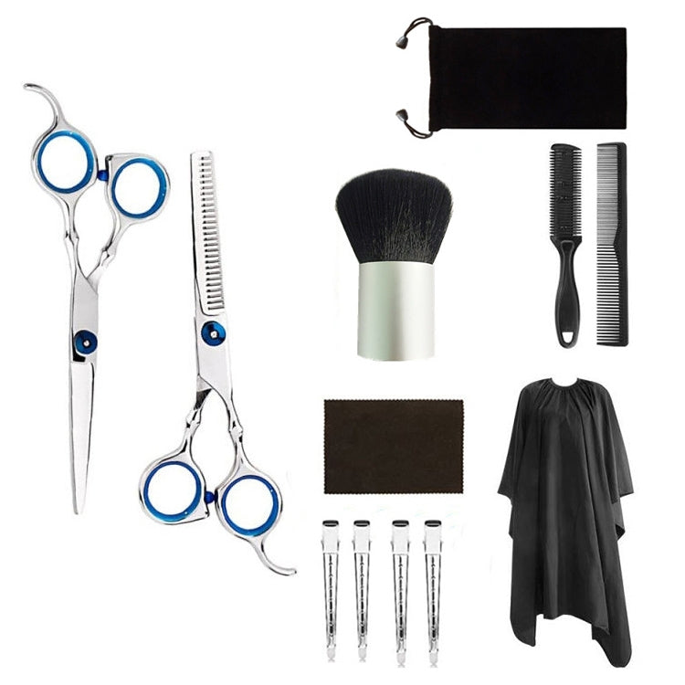 Kit Profissional de Tesouras para Cortar e Afinar Cabelo, Tesouras de Cabeleireiro, 2 Peças, 7 Peças, 12 Peças