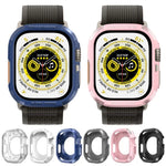 Capa Protetora TPU Carbono Três-Provas, Para Apple Watch Ultra 3 / 2 / 1 49mm
